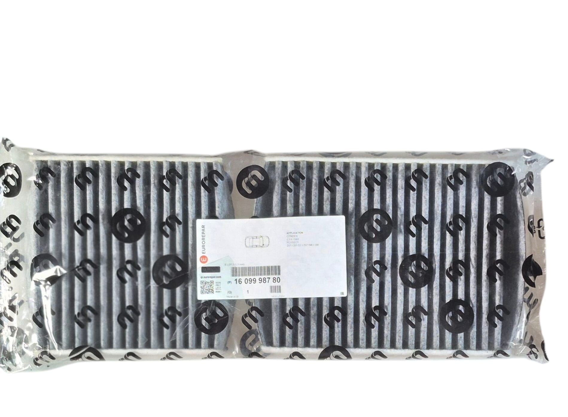 Peugeot 2008 A94 Polen Filtresi Karbonlu Eurorepar 1609998780