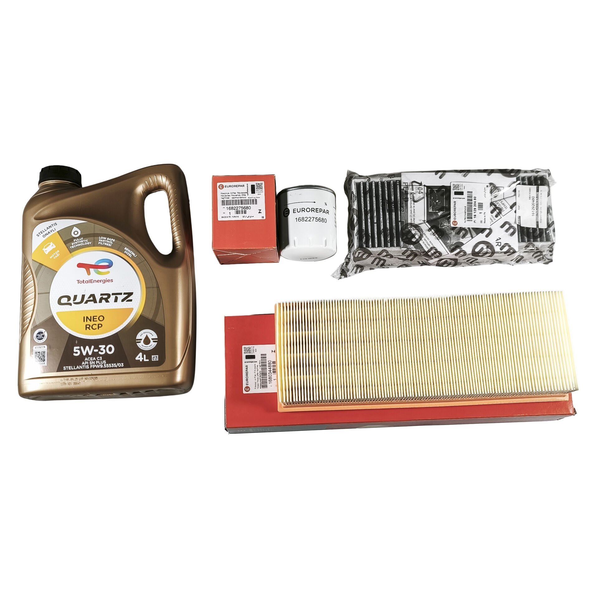 Peugeot 408 1.2 Puretech Bakım Set Ve Total Rcp Eurorepar