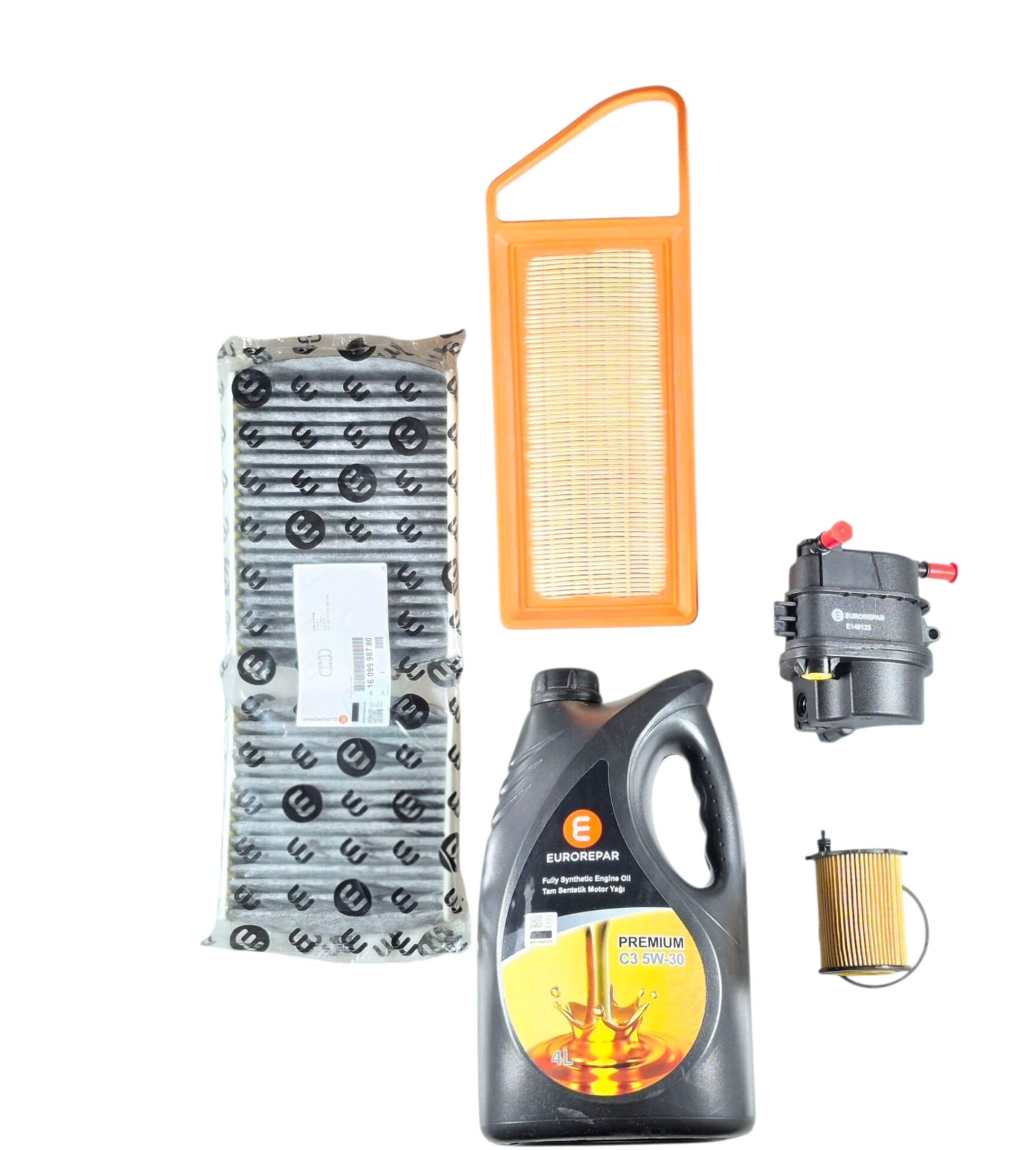 Peugeot 207 1.4 Hdi Bakım Seti Ve Motor Yağı Eurorepar