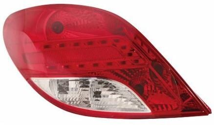 Peugeot 207 Sol Arka Stop Lambası Led Orijinal Psa 6350.HQ