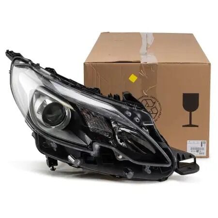 Peugeot 2008 A94 Sağ Far Led İçi Siyah Orijinal Psa 9825313680