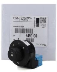Peugeot Partner Tepee Ayna Kumanda Düğmesi PSA Orijinal 6545.G0
