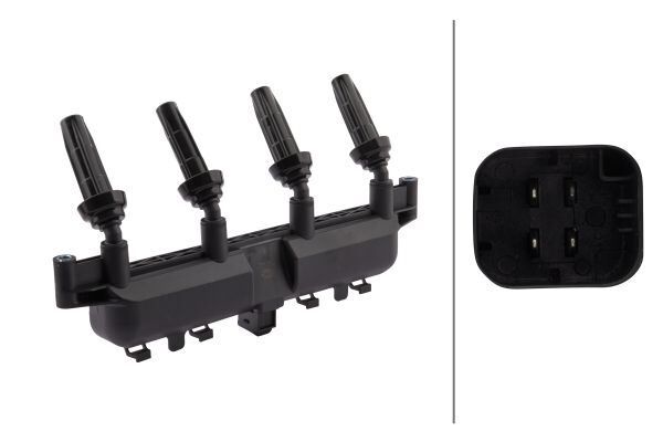 Peugeot 306 Ateşleme Bobini Siyah Soket Hella 193175431