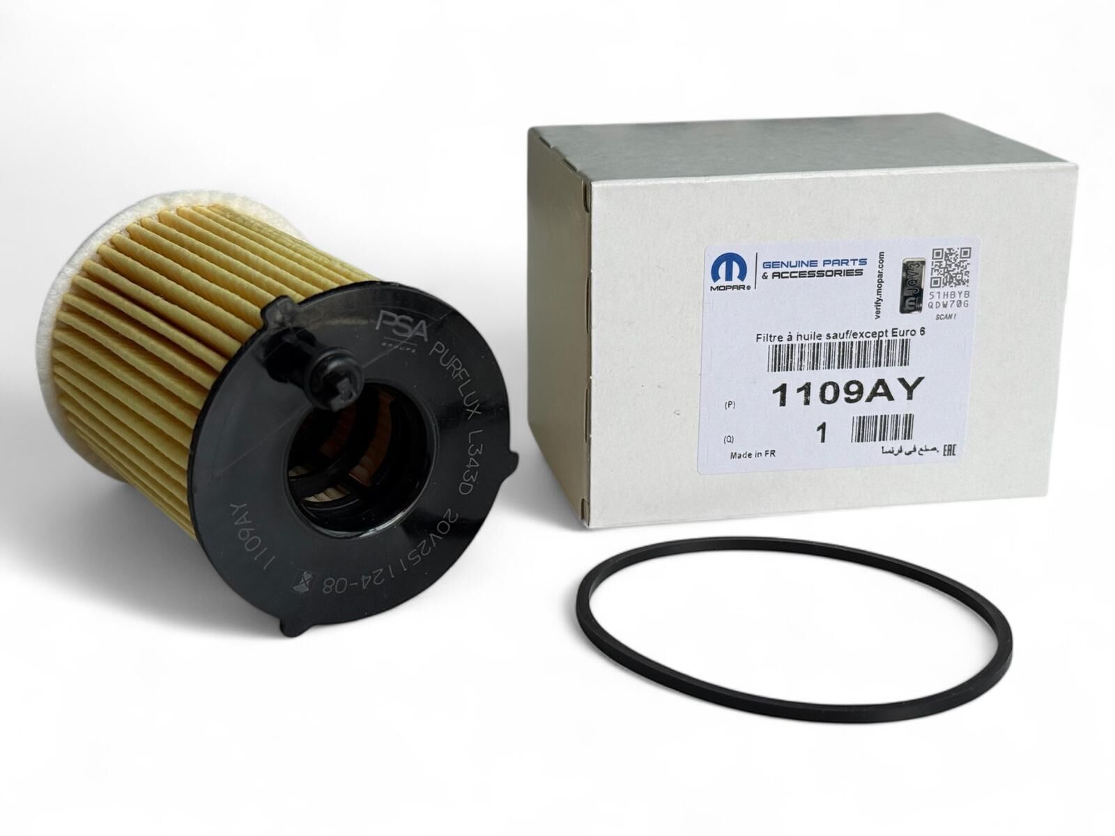 Peugeot 3008 Yağ Filtresi 1.6 Hdi Psa Orijinal 1109.AY