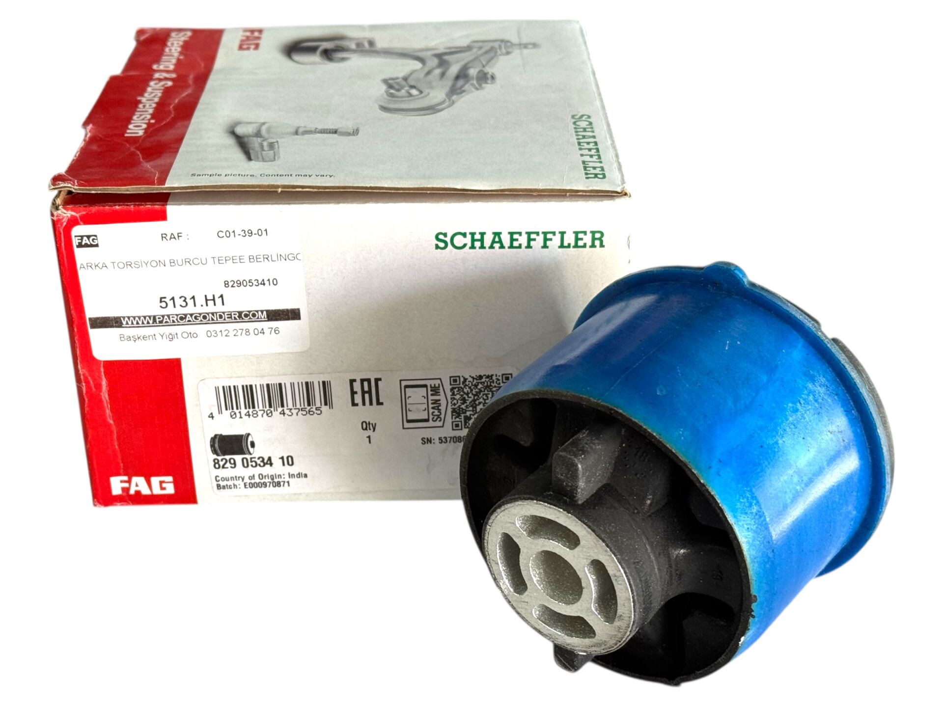 Opel Combo Cargo Arka Torsiyon Burcu FAG 829053410