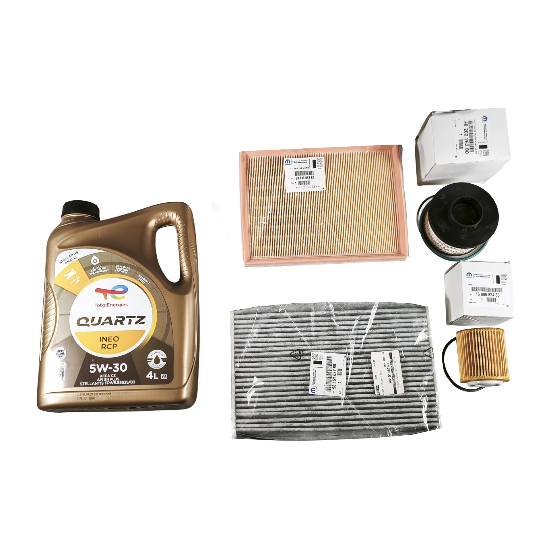 Opel Crossland 1.5 Dizel Bakım Seti Psa Total Rcp