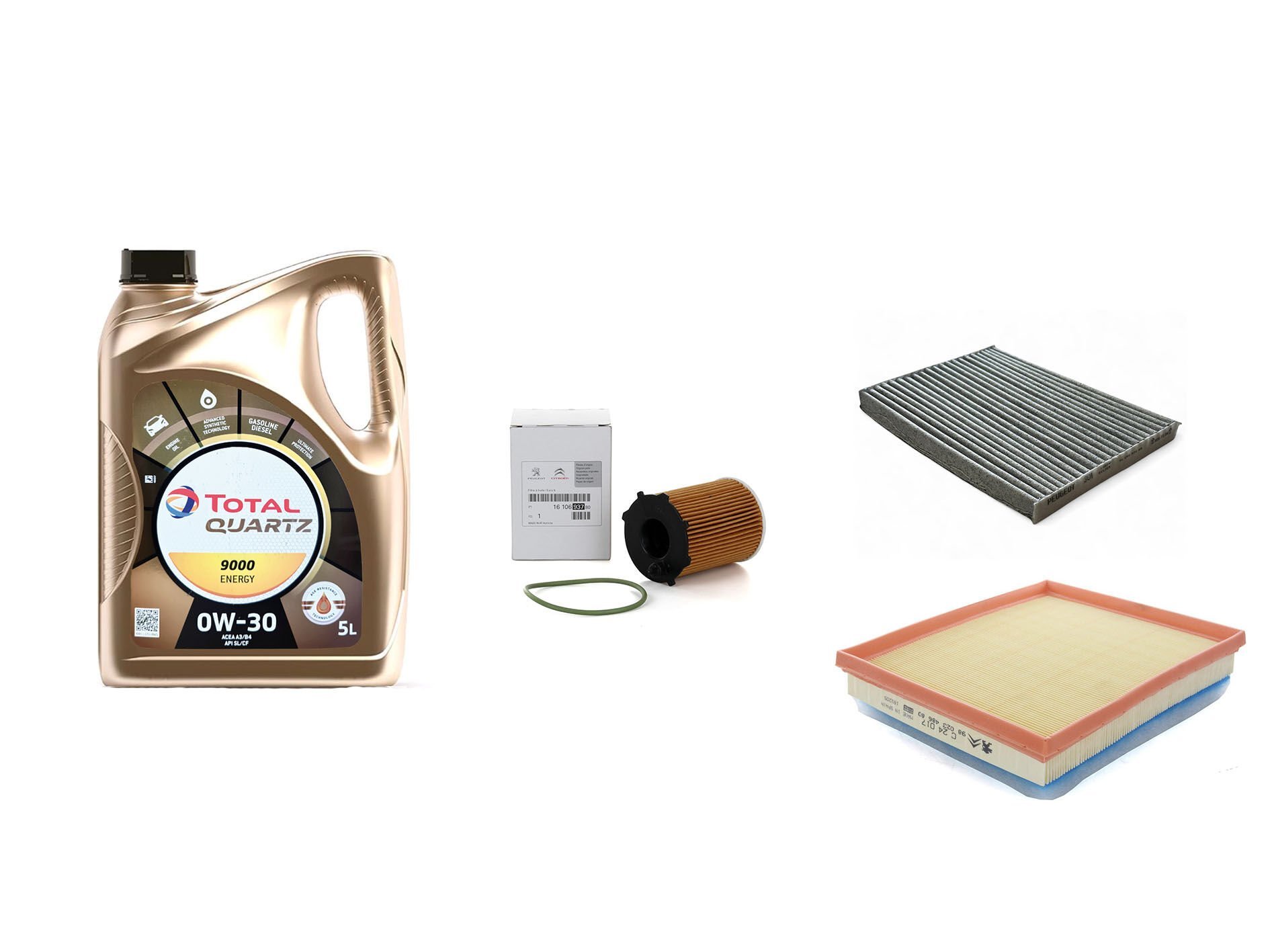 Peugeot 301 Euro6 1.6 Hdi Motor Yağı Ve Filtre Bakım Seti