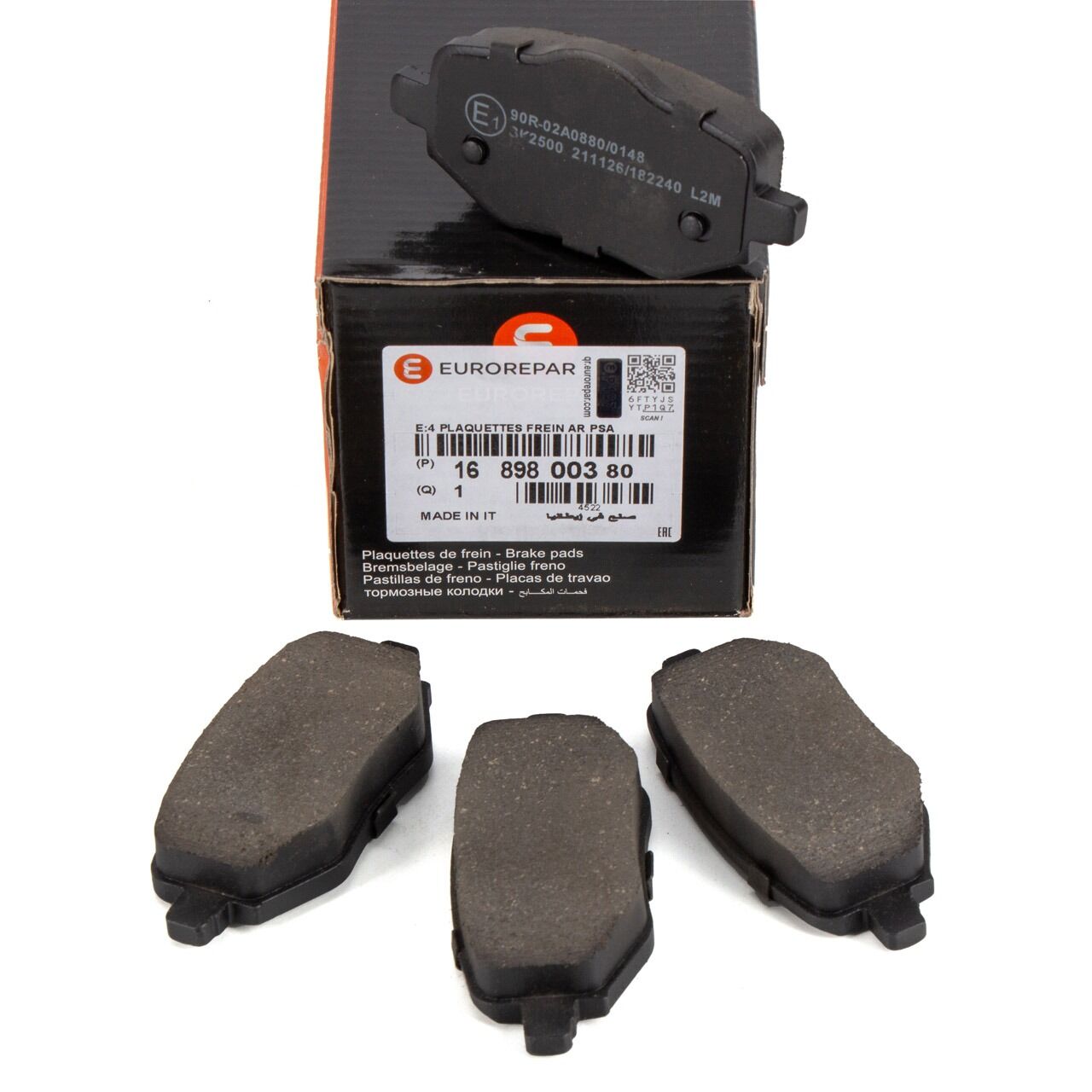 Citroen C4 X Arka Fren Balatası Eurorepar 1689800380