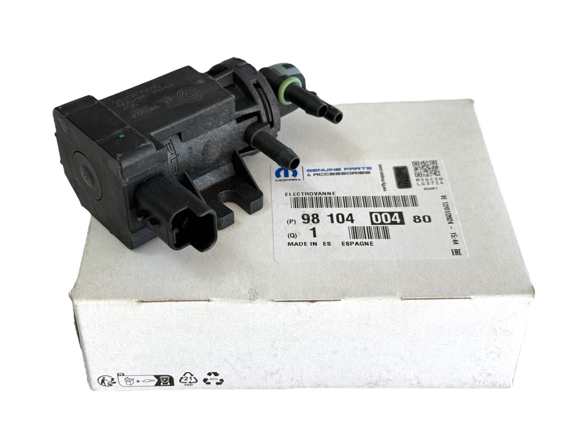 Citroen C3 A51 1.4 Hdi Euro 5 Turbo Elektrovanası Orijinal Psa 9810400480