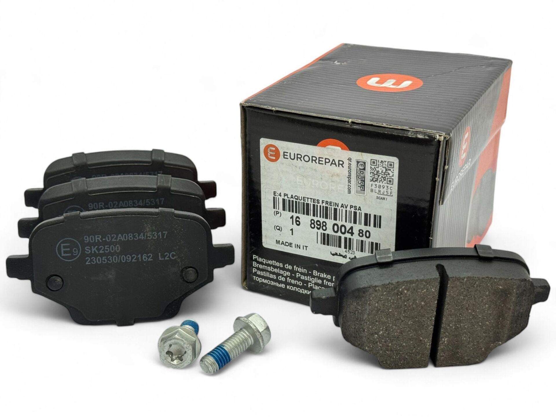 Citroen Berlingo Arka Fren Balatası Eurorepar 1689800480