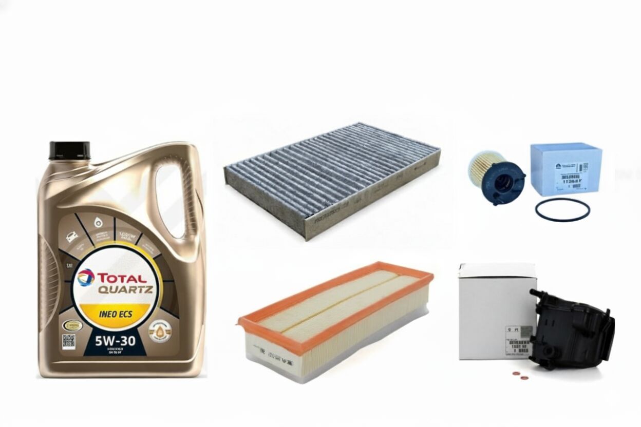 Peugeot 308 T7 1.6 Hdi Euro4 Motor Yağı Ve Filtre Bakım Seti