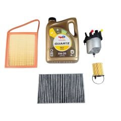 Peugeot 308 T7 1.6 Hdi Euro5 Motor Yağı ve Filtre Bakım Seti