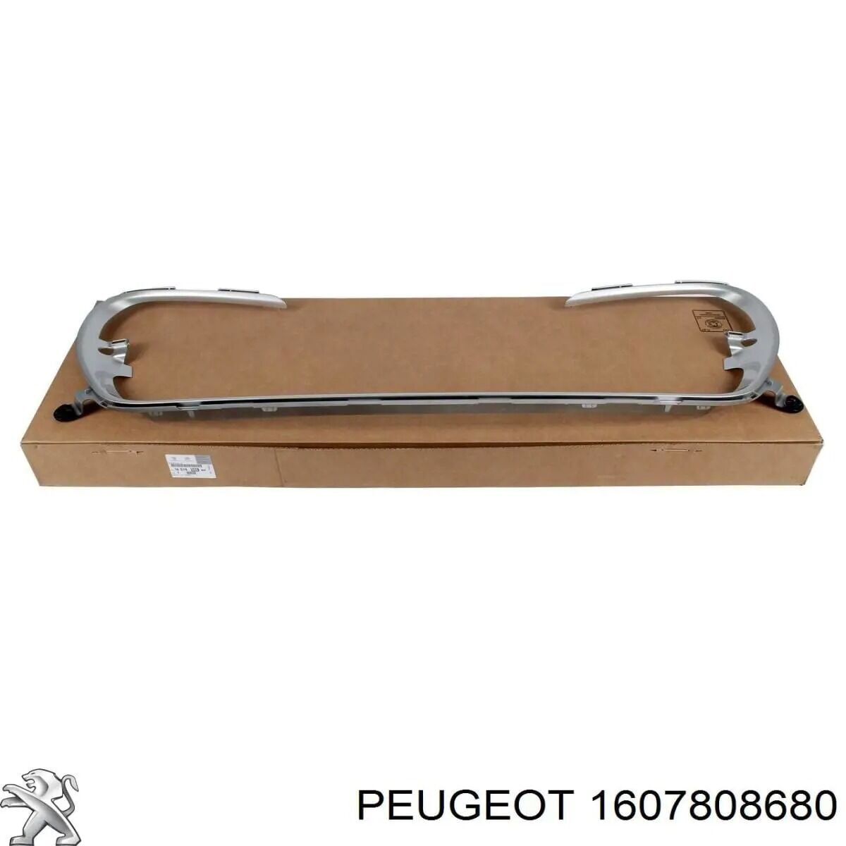 Peugeot 308 T7 Ön Tampon Izgara Nikelaj Gri Boyalı PSA Orijinal 1607808680