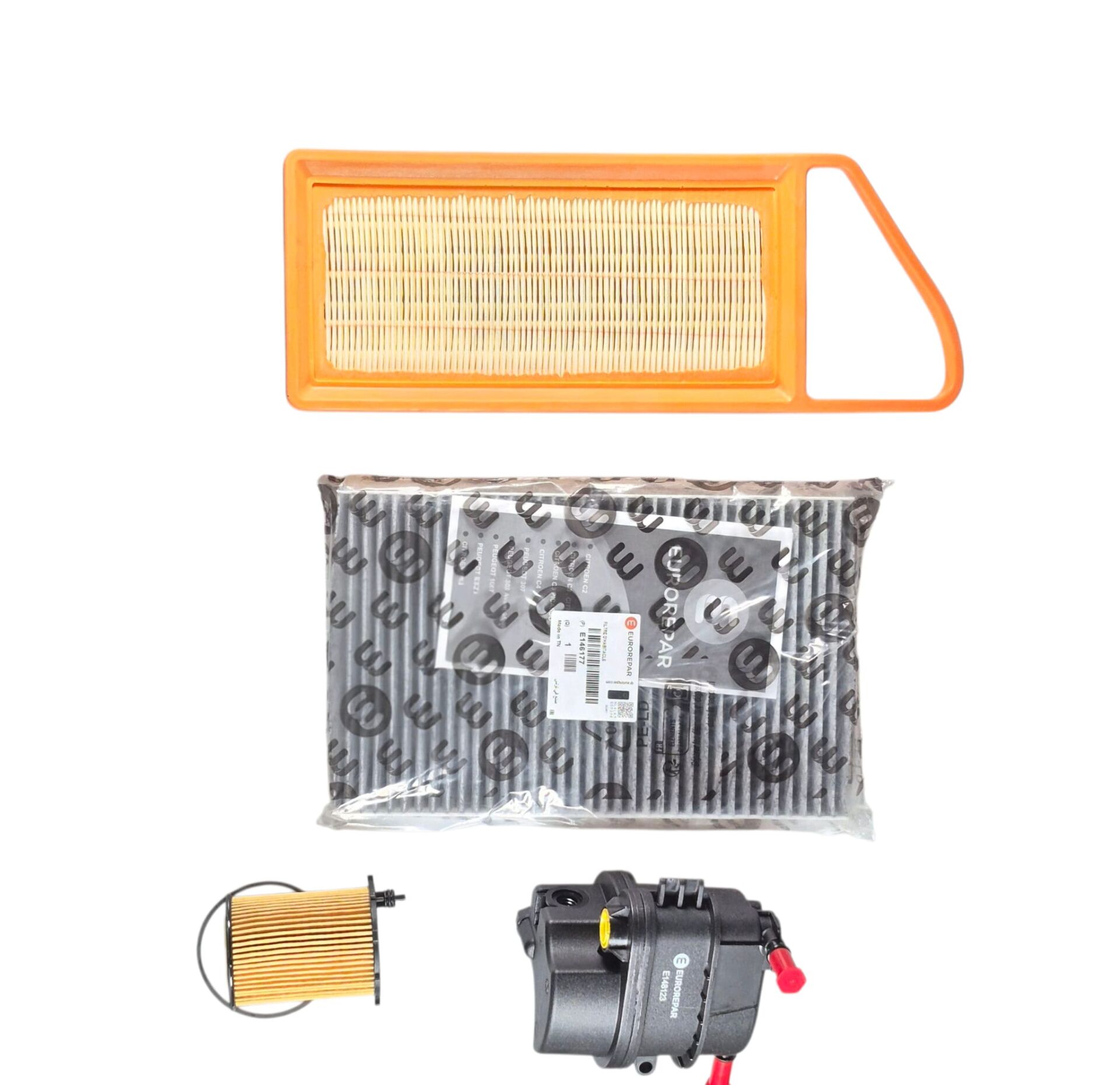 Citroen C3 1.4 Hdi Filtre Bakım Seti Eurorepar