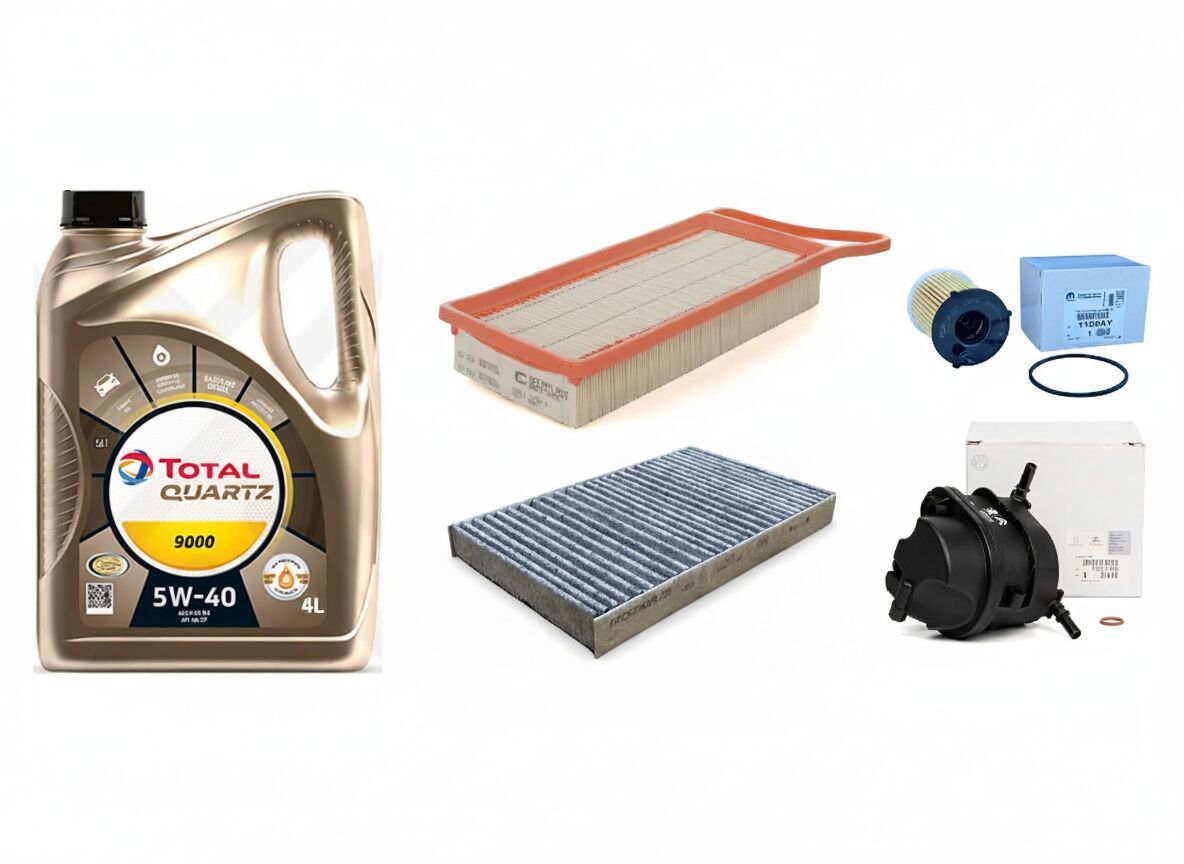 Citröen C3 II 1.4 Hdi Euro4 Motor Yağı Ve Filtre Bakım Seti