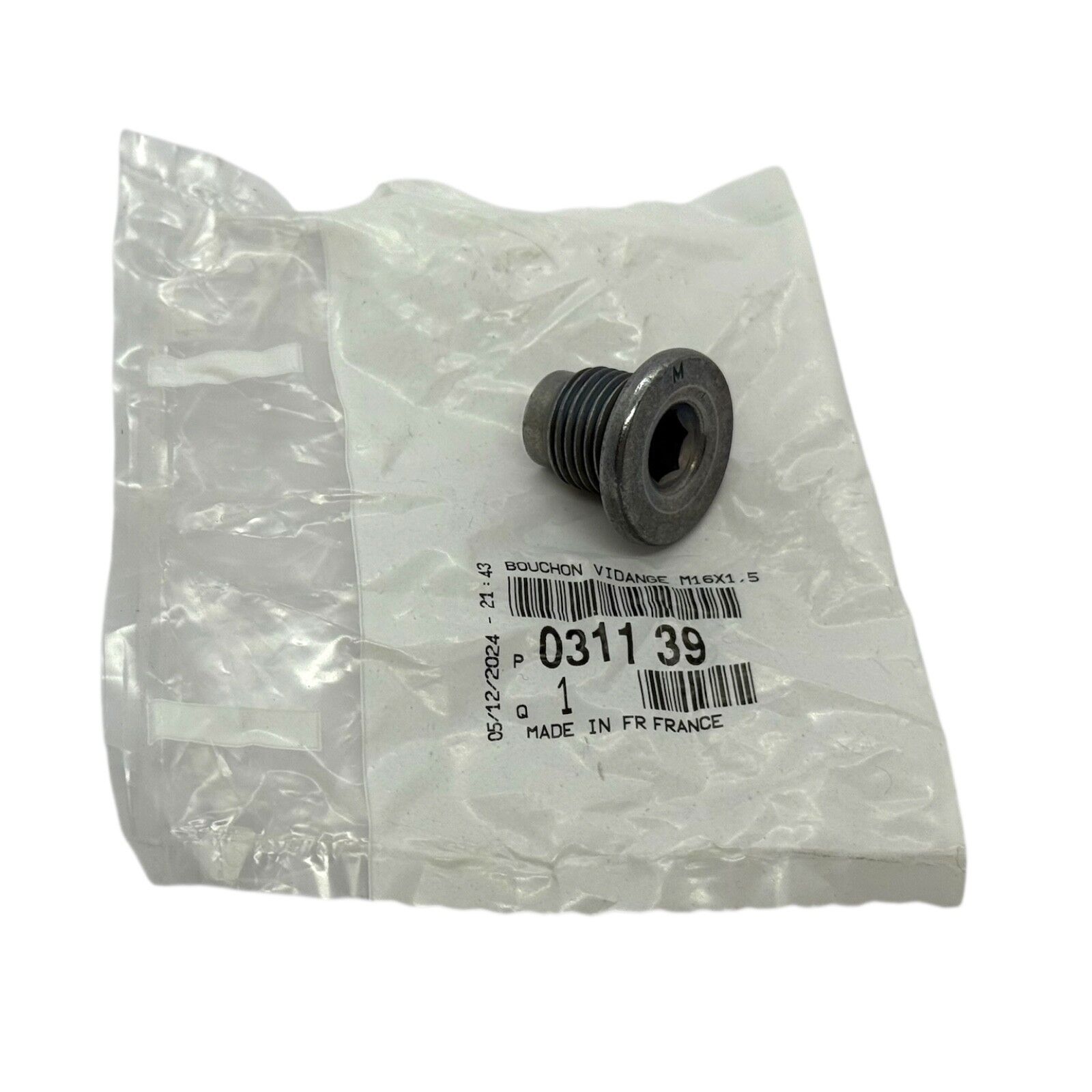 DS DS9 1.6 Puretech Karter Yağ Tapası Orijinal Psa 0311.39