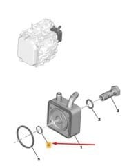 Peugeot 2008 A94F AL4 Şanzıman Yağ Soğutucu Contası PSA Orijinal 2275.52