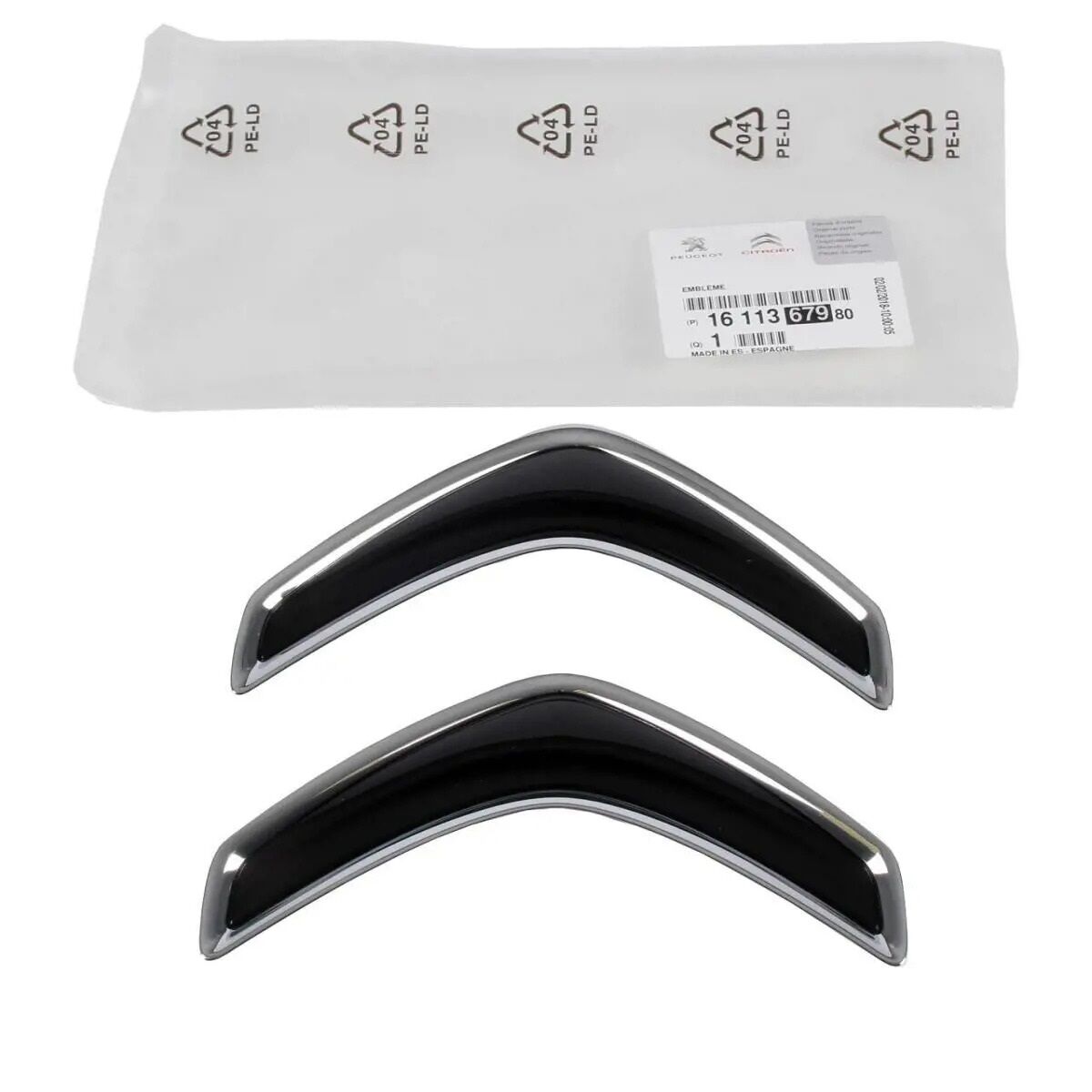 Citroen C4 Cactus Ön Panjur Amblem PSA Orijinal 1611367980