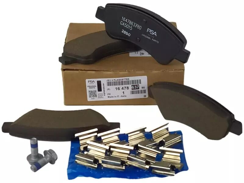 Citröen C3 B618 2016-2021 Ön Fren Balatası PSA Orijinal 1647863780