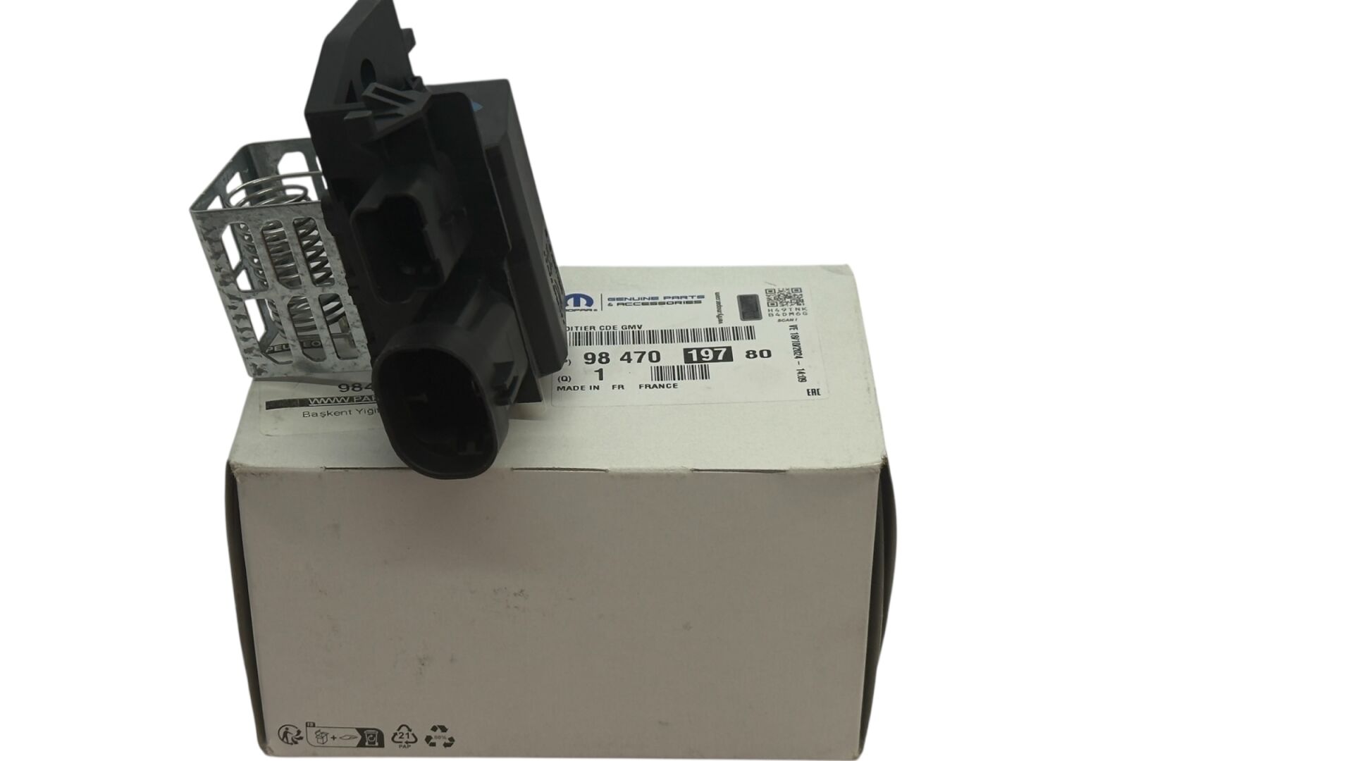 Citroen C4 Picasso II Fan Rezistansı Rölesi Orijinal 9847019780