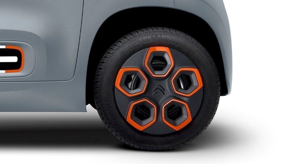 Citröen Ami O2 Turuncu Jant Kapağı Orijinal Psa 98530959HD