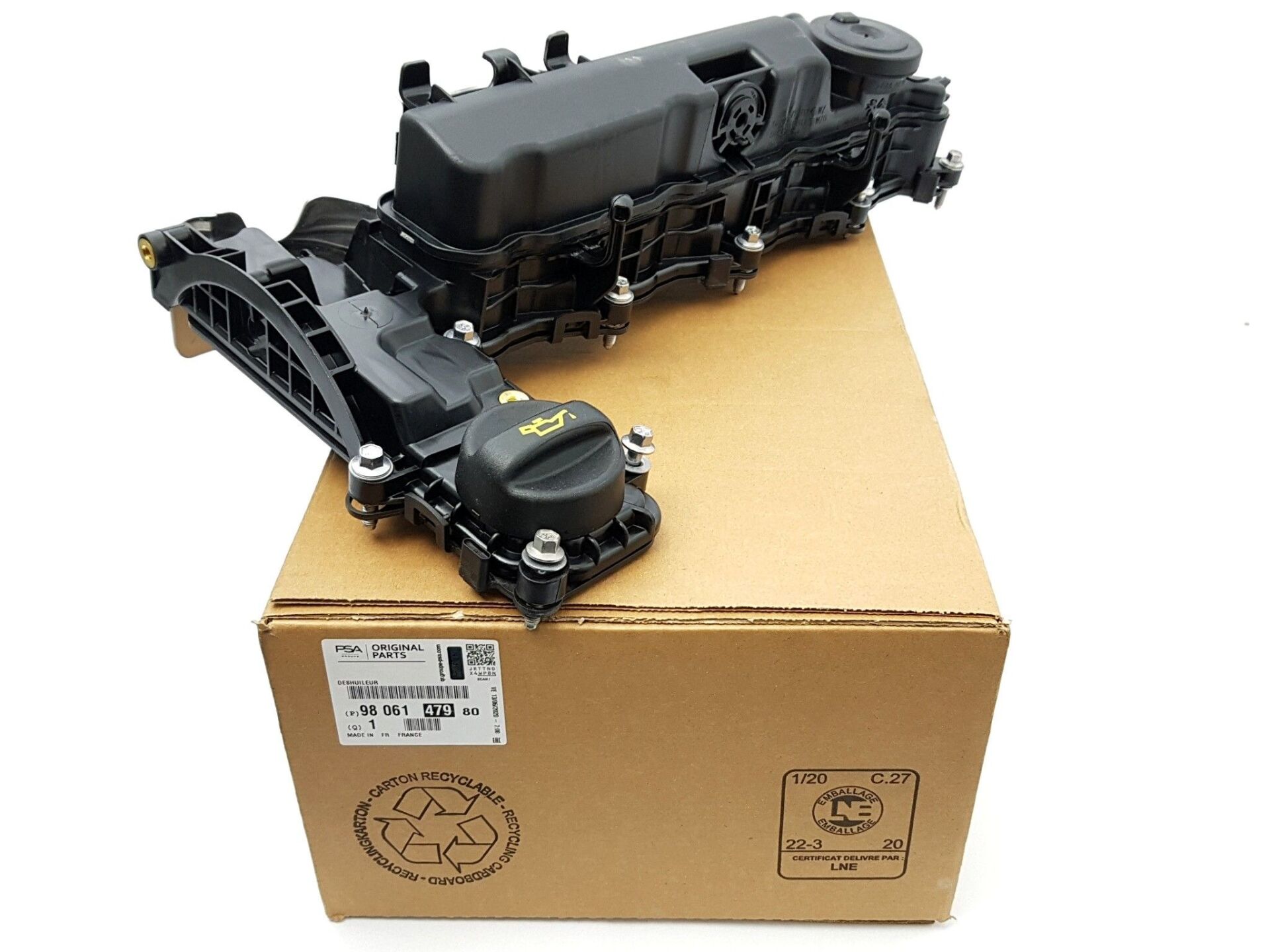 Peugeot Expert 4 2.0 BlueHdi Euro6 Külbütör Kapağı PSA Orijinal 9806147980