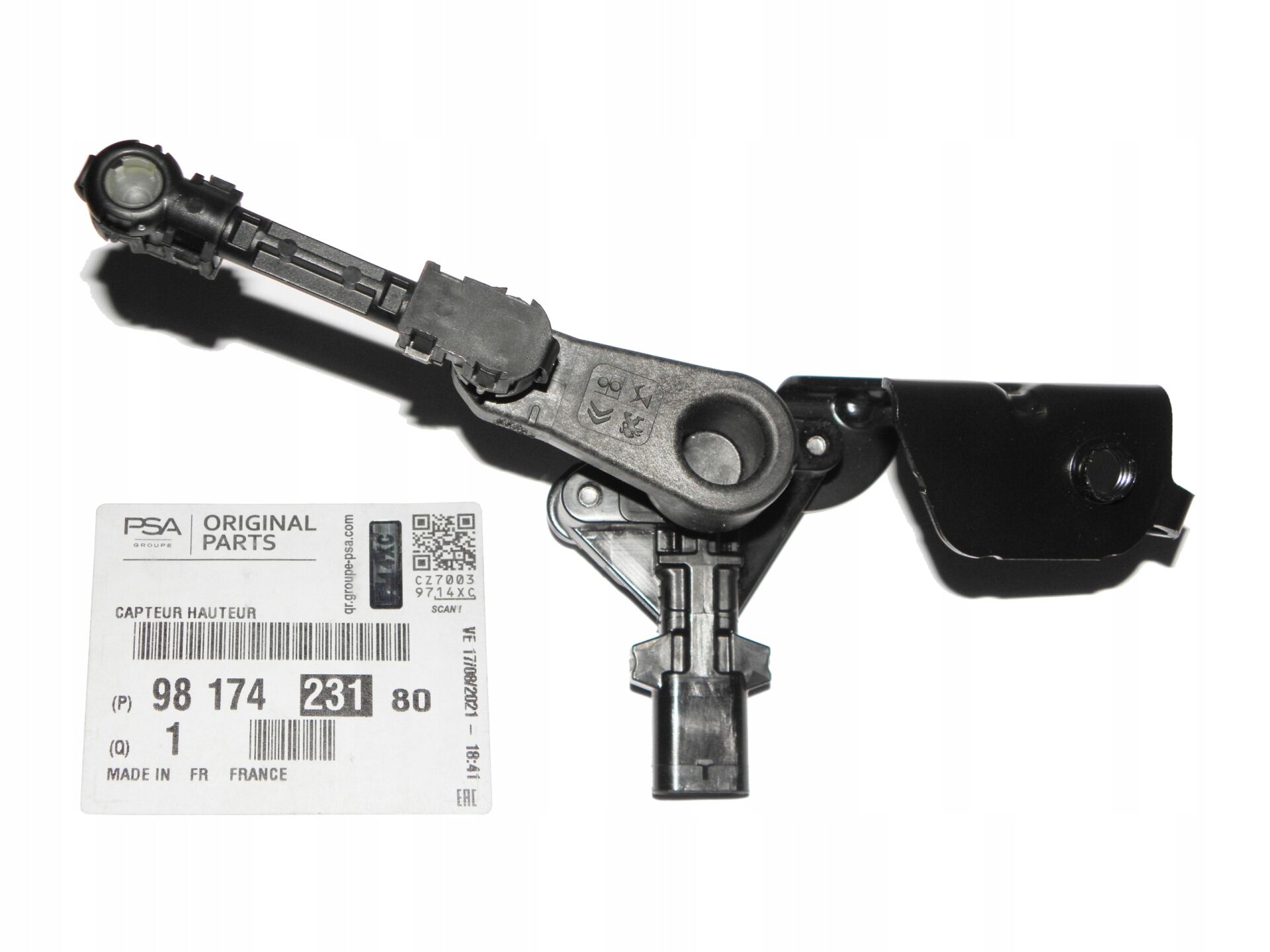 Peugeot 3008 P84 Ön Yükseklik Ayar Sensörü Orijinal 9817423180