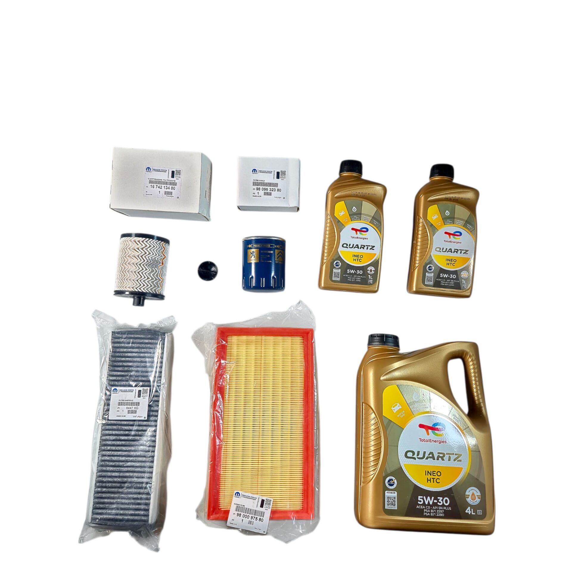 Opel Zafira Viivaro 2.0 BlueHdi Periyodik Bakım Seti Orijinal Psa