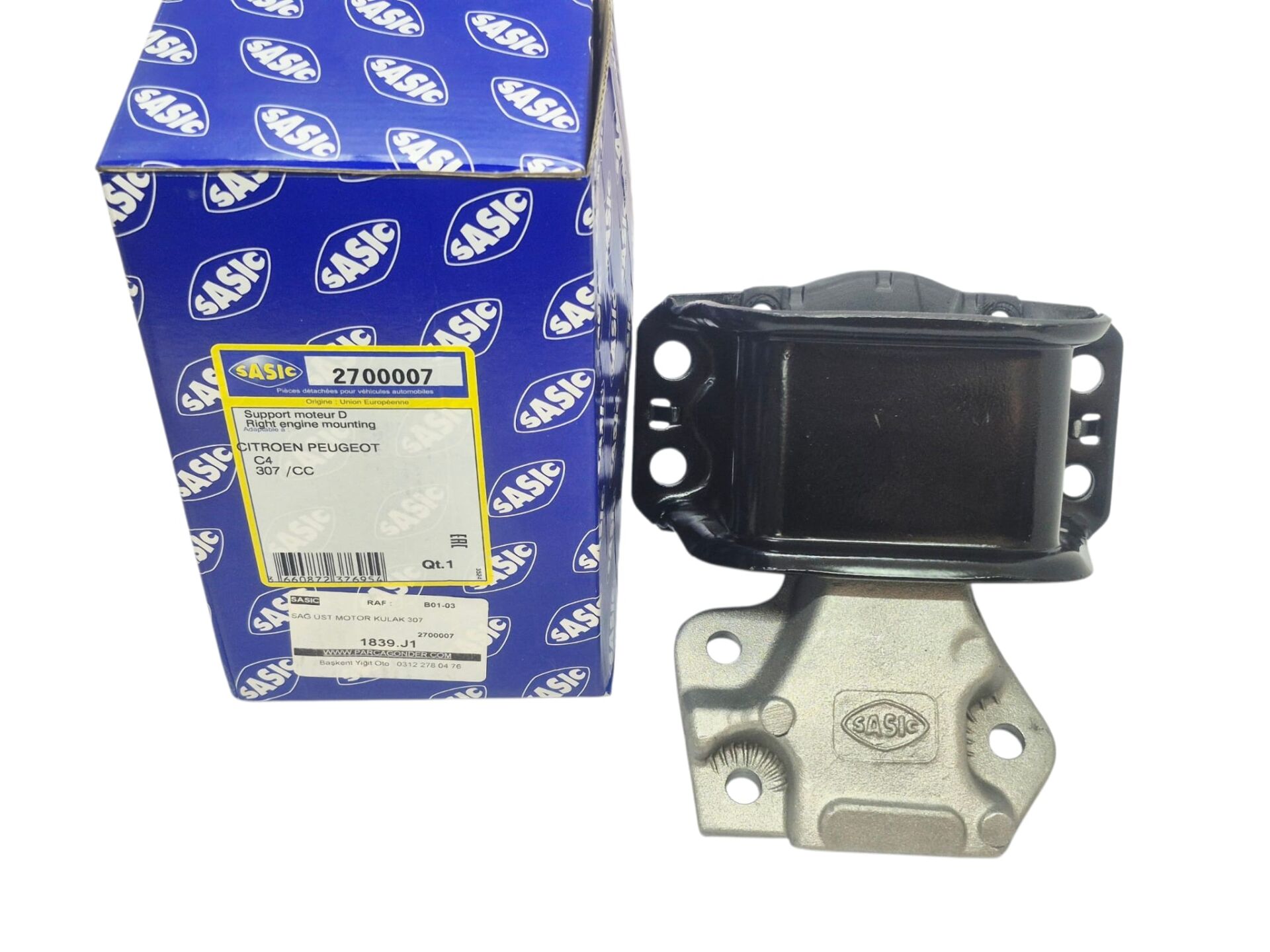 Citroen C4 1.6 16V Sag Üst Motor Takozu Sasic 2700007