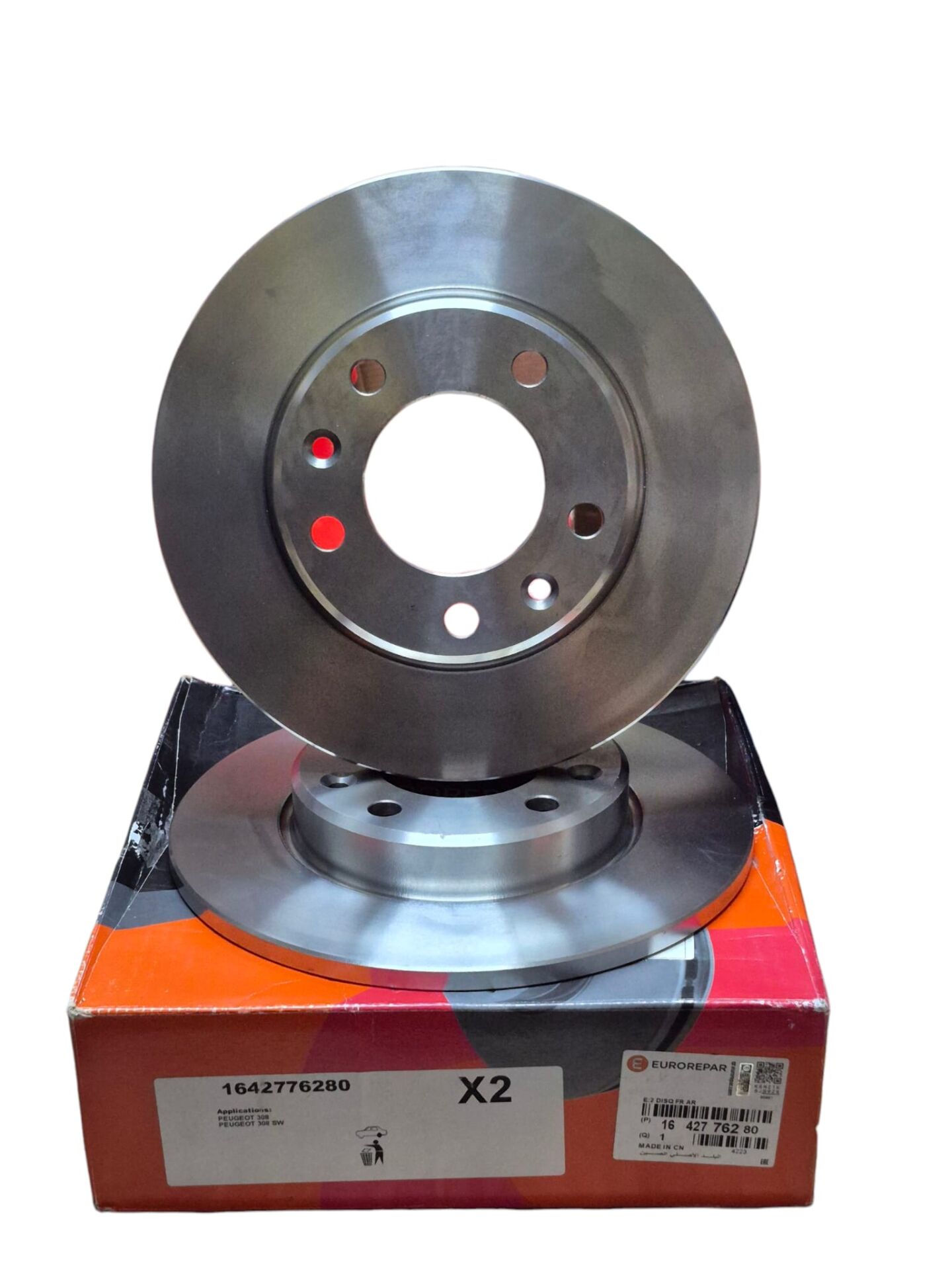 Peugeot 308 T9 Arka Fren Disk Takımı Eurorepar 1642776280