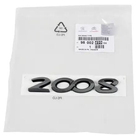 Peugeot 2008 Bagaj 2008 Yazısı Orijinal Psa 98002499DX