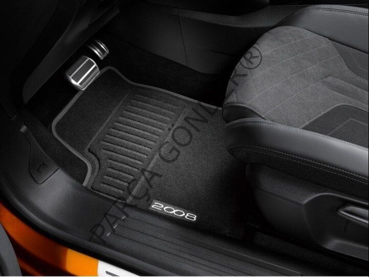 Peugeot 2008 P24 Kadife Halı Paspas Takımı Psa Orijinal 1656240080