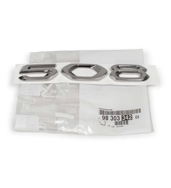 Peugeot 508 R8 Ön 508 Yazı Psa Orijinal 98303342DX