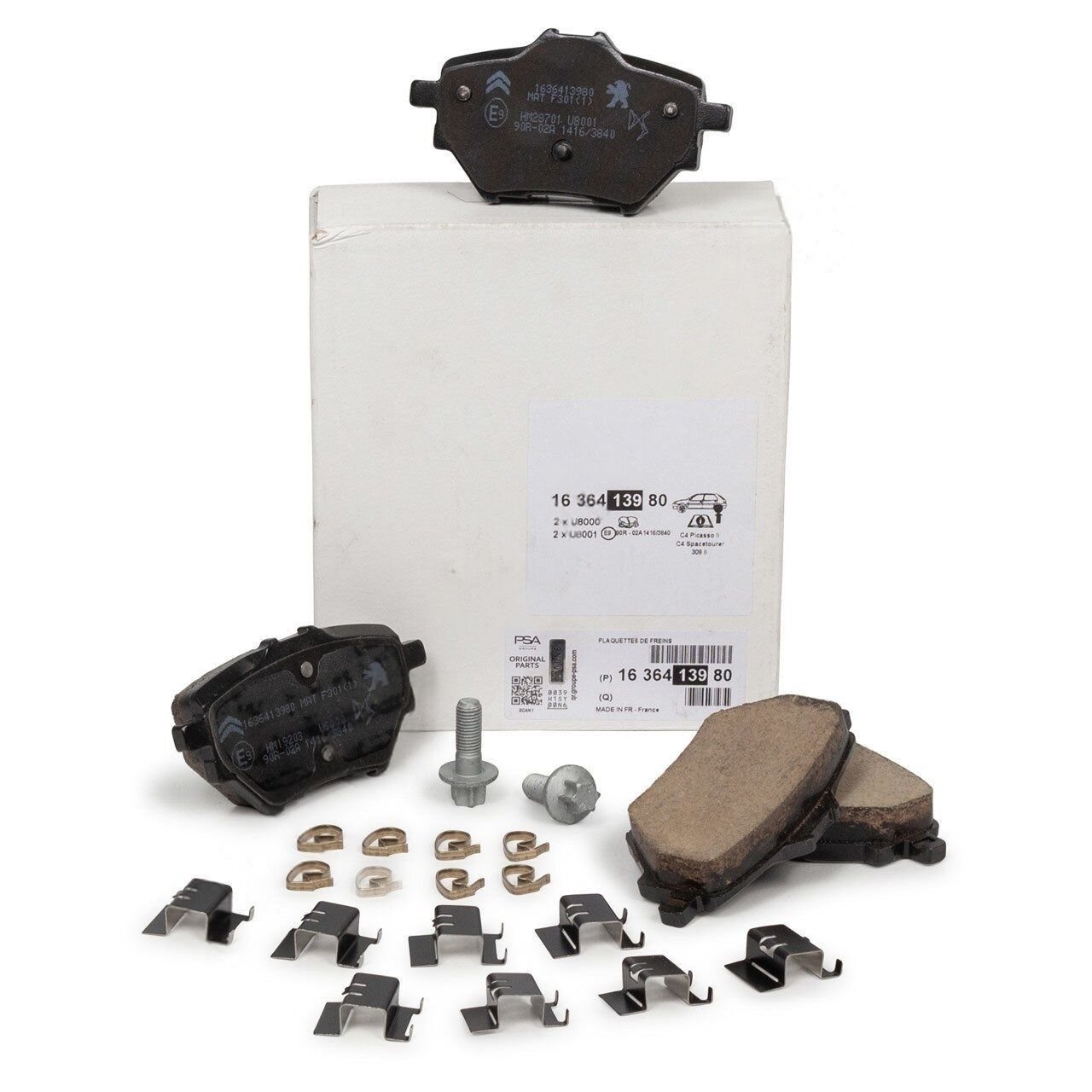 Peugeot 308 P5 Arka Fren Balatası Psa Orijinal 1693587280