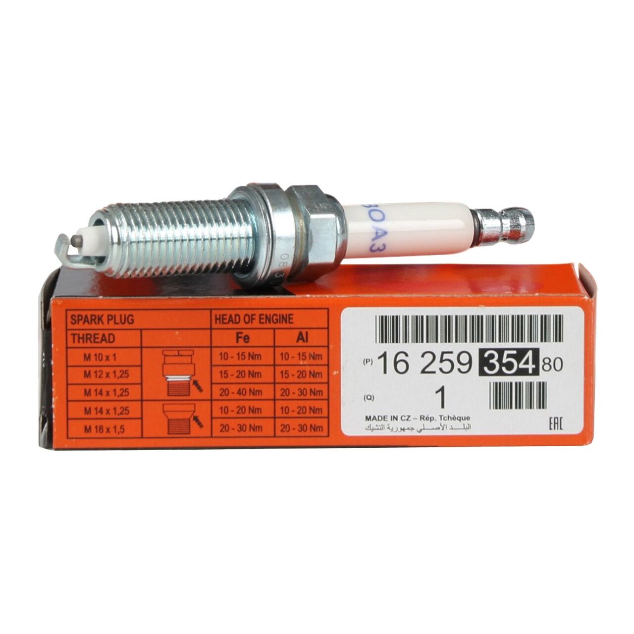 Citroen C3 1.4 16v Ateşleme Bujisi Eurorepar 1625935480