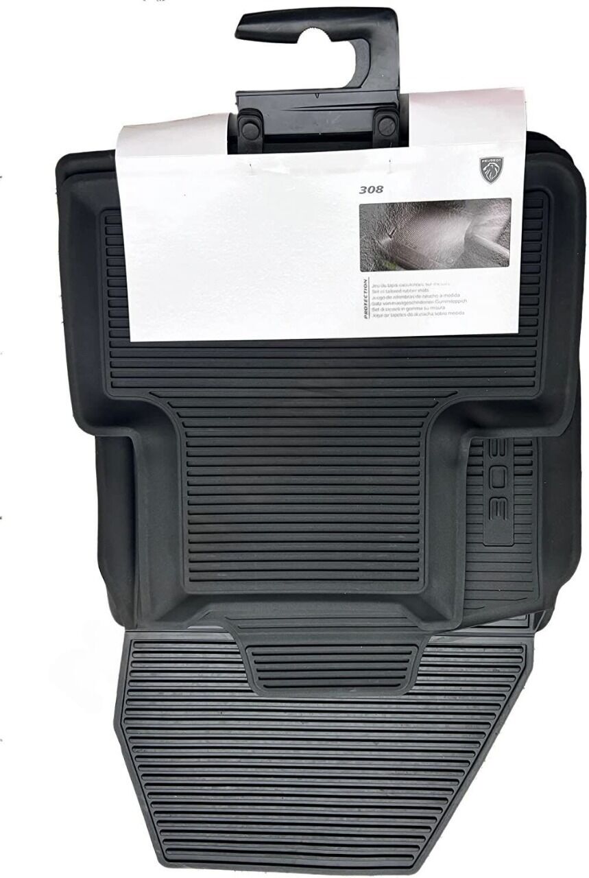 Peugeot 308 P5 Kauçuk Paspas Takımı 3D Psa Orjinal 1675962780