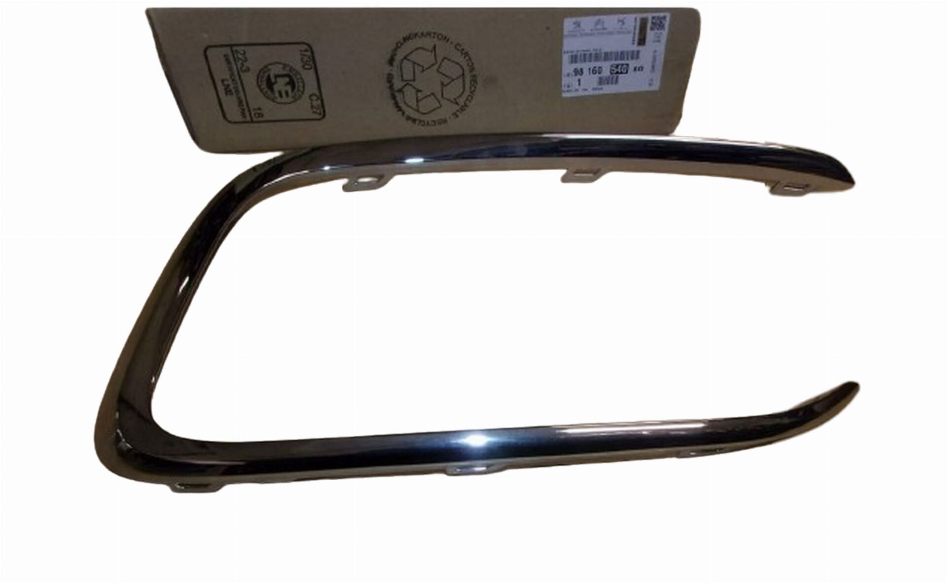 Citroen C-Elysee Sol Sis Far Çerçevesi Krom Orijinal 9816054080