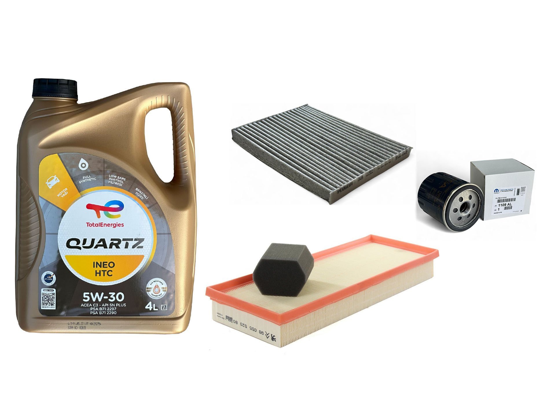 Citröen C3 Aircross 1.2 Benzinli Motor Yağı Ve Filtre Bakım Seti