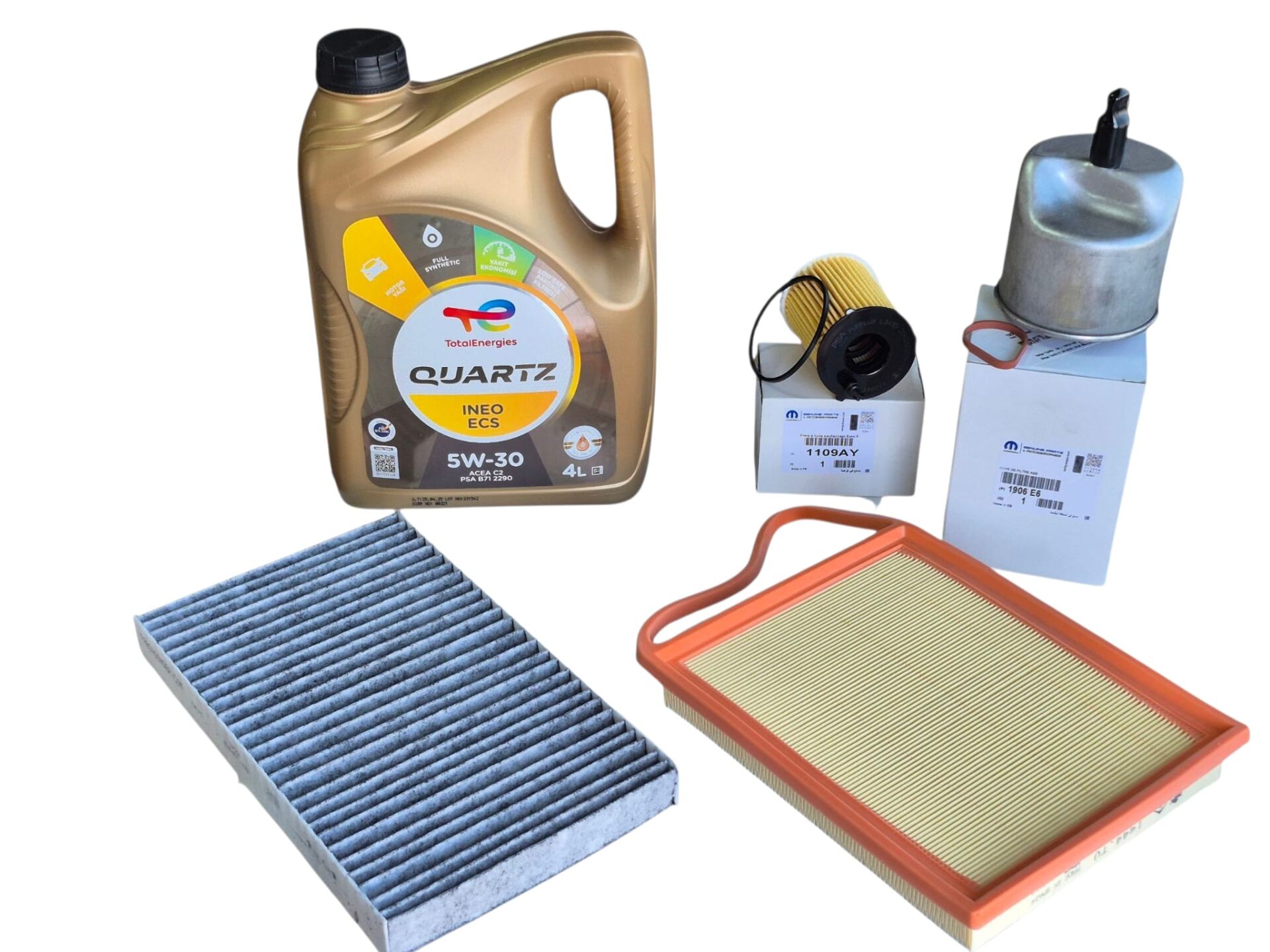 Citröen C4 B7 1.6 Hdi Euro5 Motor Yağı ve Filtre Bakım Seti