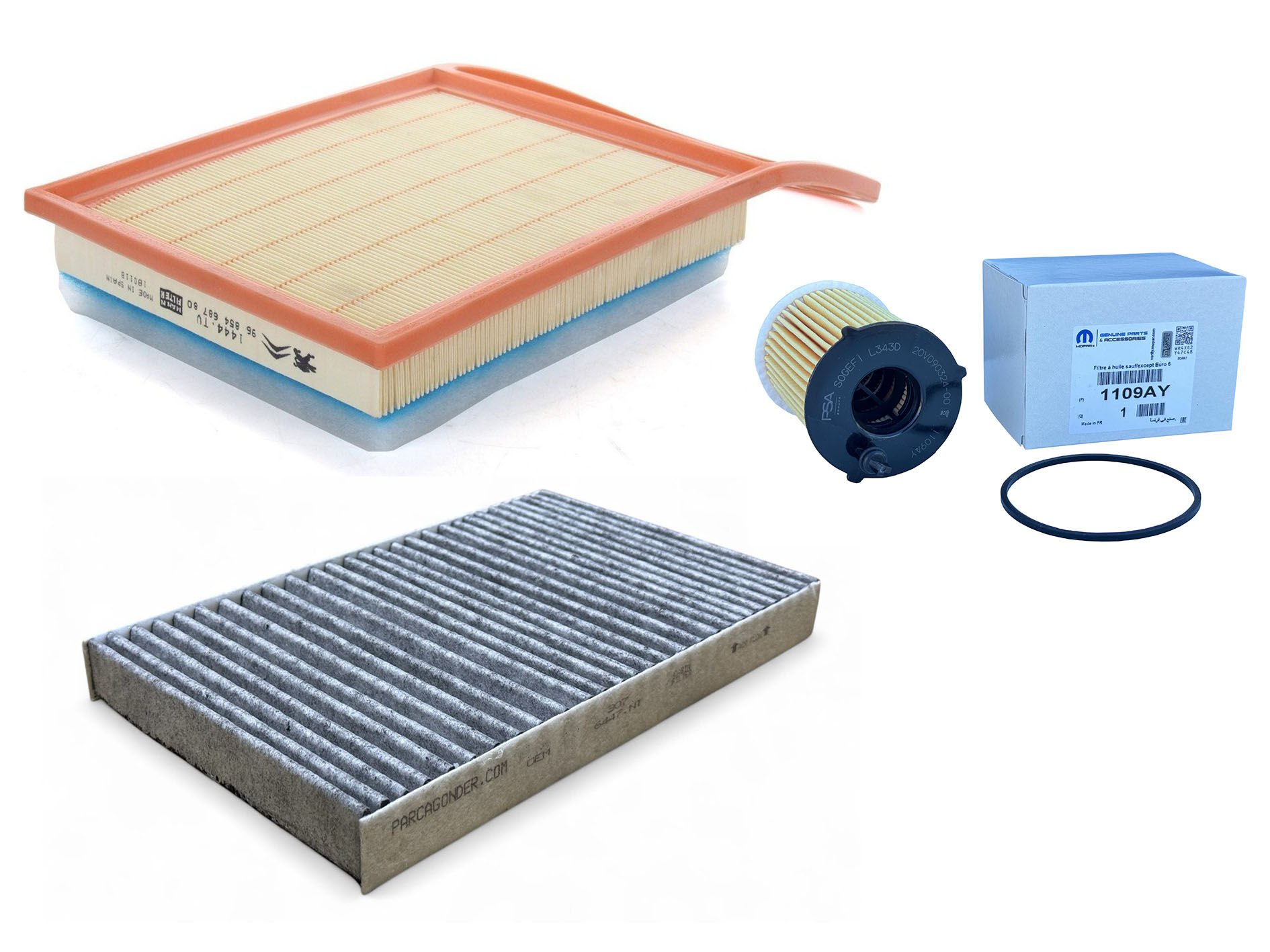 Citröen C5 X7 Euro5 1.6 Hdi Filtre Bakım Seti