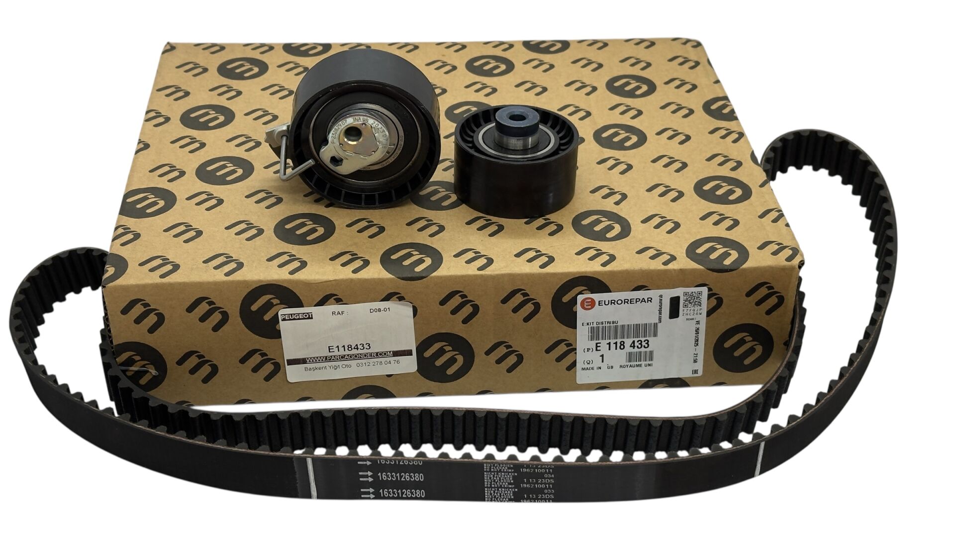 Peugeot 307 1.6 16V Benzinli Triger Seti 2006-2008 Eurorepar E118433