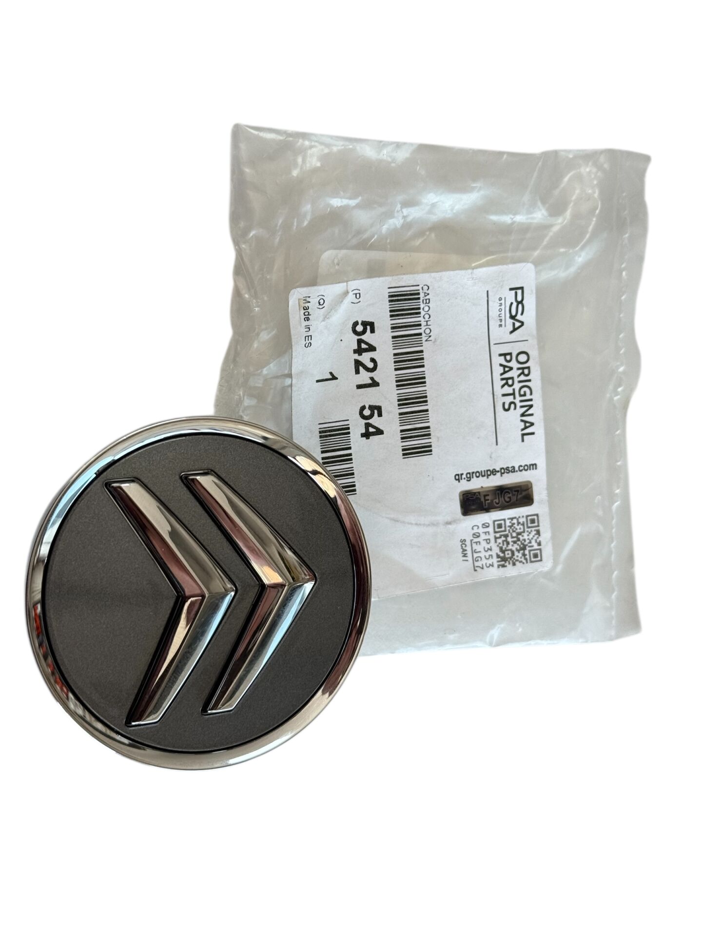 Citroen C5 X7 Çelik Jant Göbeği Orijinal 5421.54