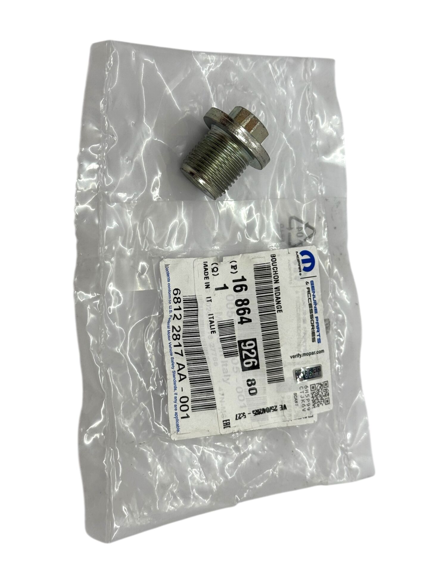 Peugeot Expert4 2.2 BlueHdi Yağ Karter Boşaltma Tapası Psa 1686492680