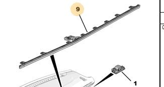 Peugeot 508 R8 Sağ Torpido Led Psa Orijinal 98141231DX