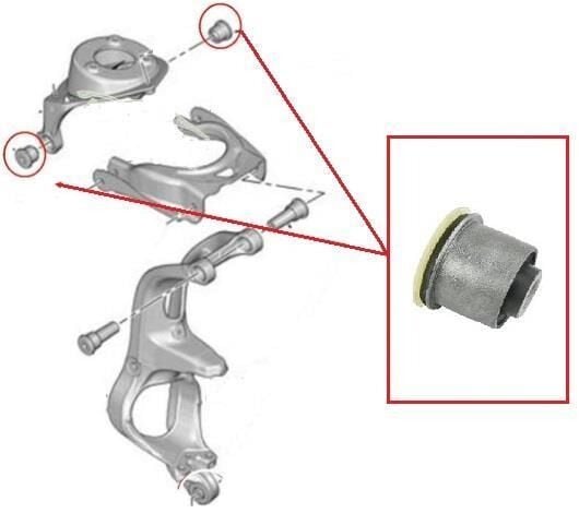 Citroen C5 X7 Üst Salıncak Burcu Adet RAPRO R51811