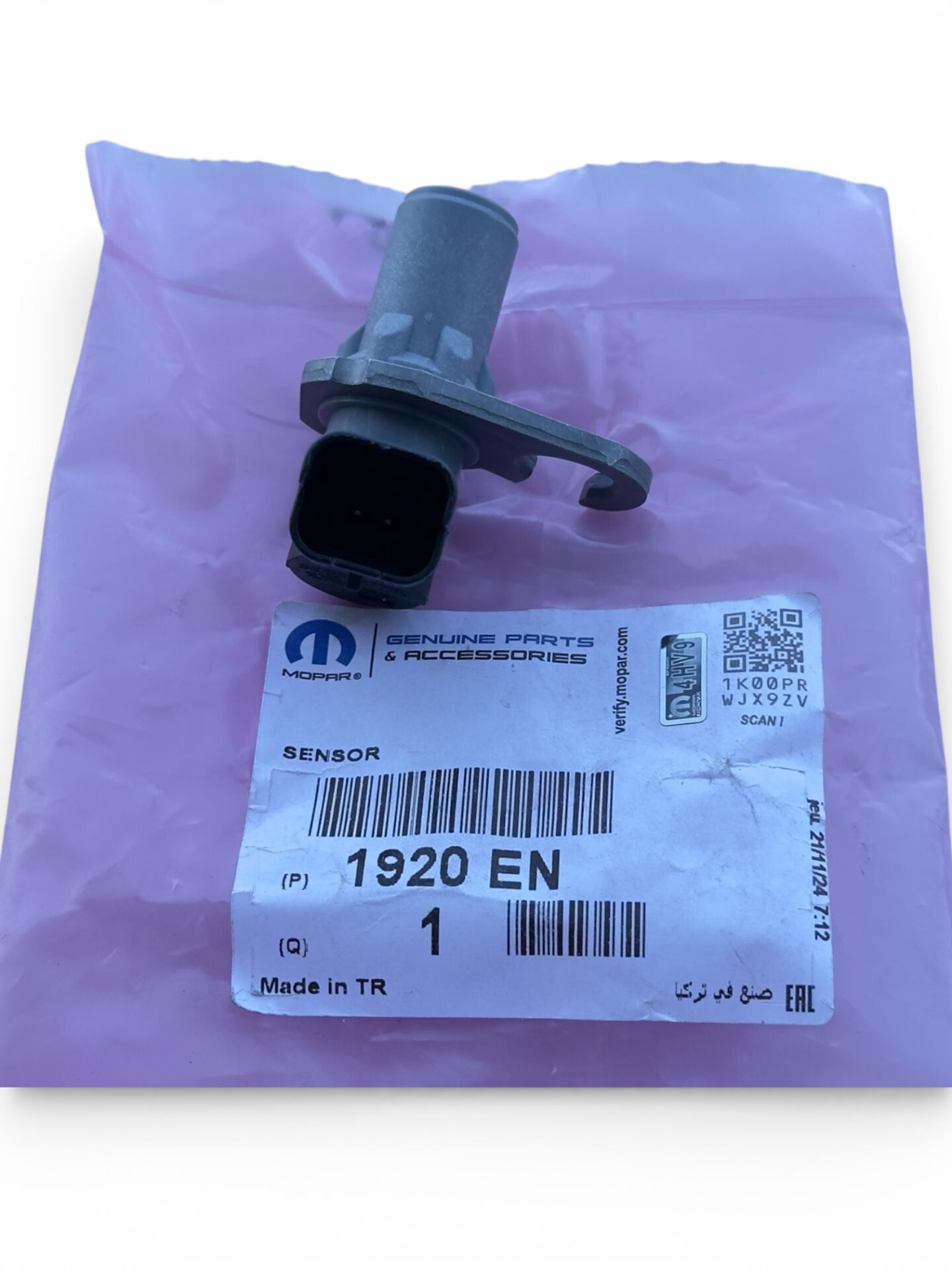 Citröen Xsara Picasso Krank Devir Sensörü PSA Orijinal 1920.EN