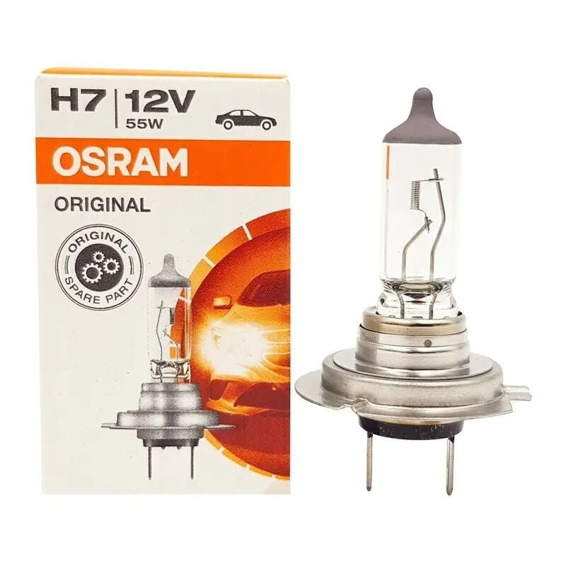 H7 Far Ampul Haoljen 12V 55W  (Sarı Işık) Orjinal Osram