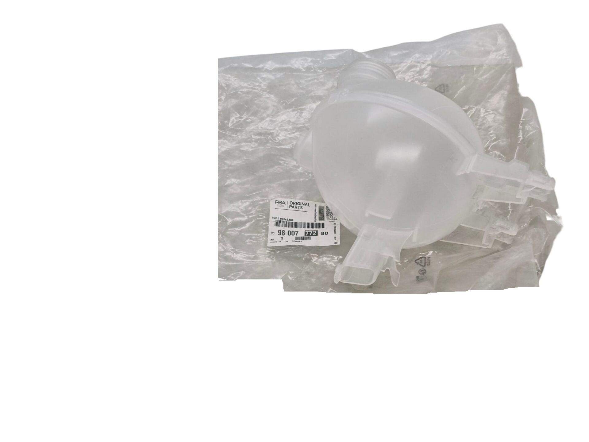 Citröen C3 Aircross Yedek Su Deposu PSA Orijinal 9800777280