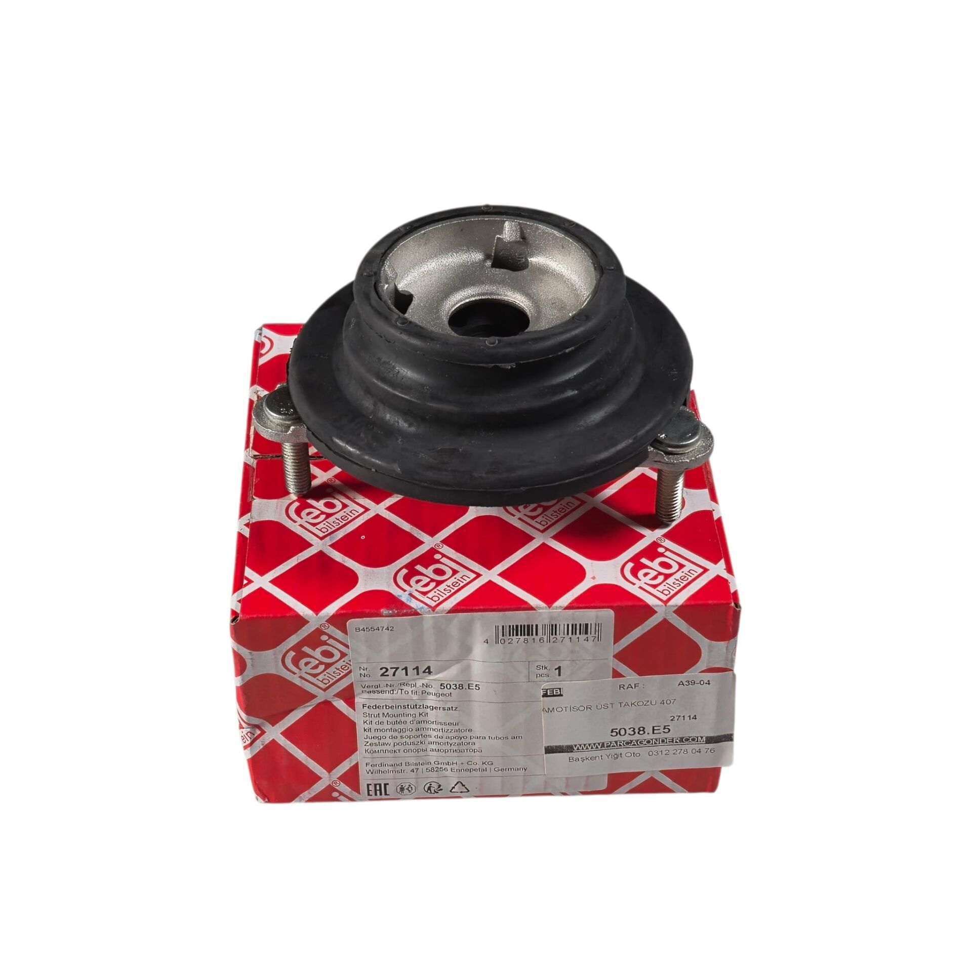 Citron C5 X7 Ön Amortisör Üst Takozu Febi 5038.E5 **1.140,00 TL**