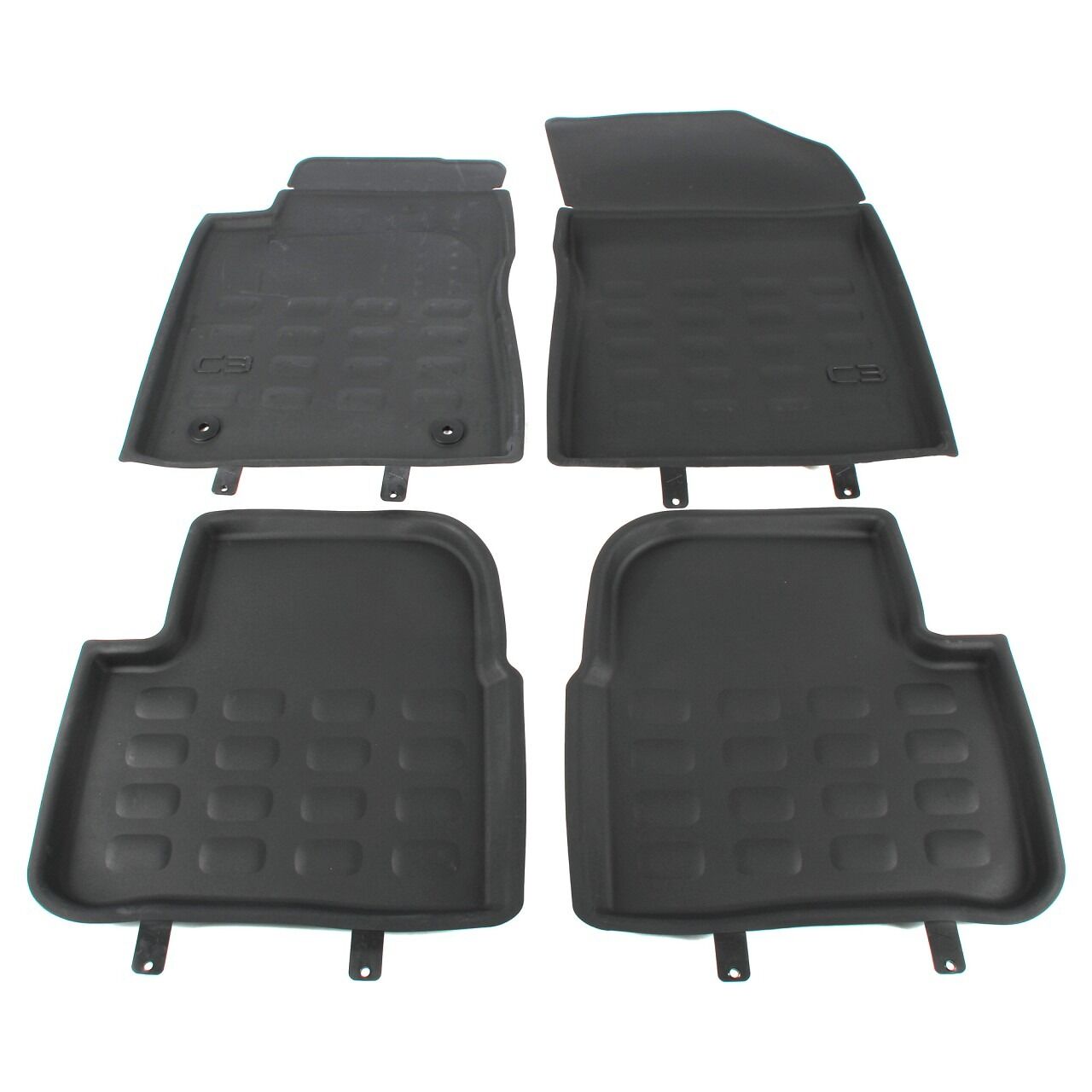 Citroen C3 B618 3d Kaucuk Paspas Takımı Orijinal Psa 1616784980